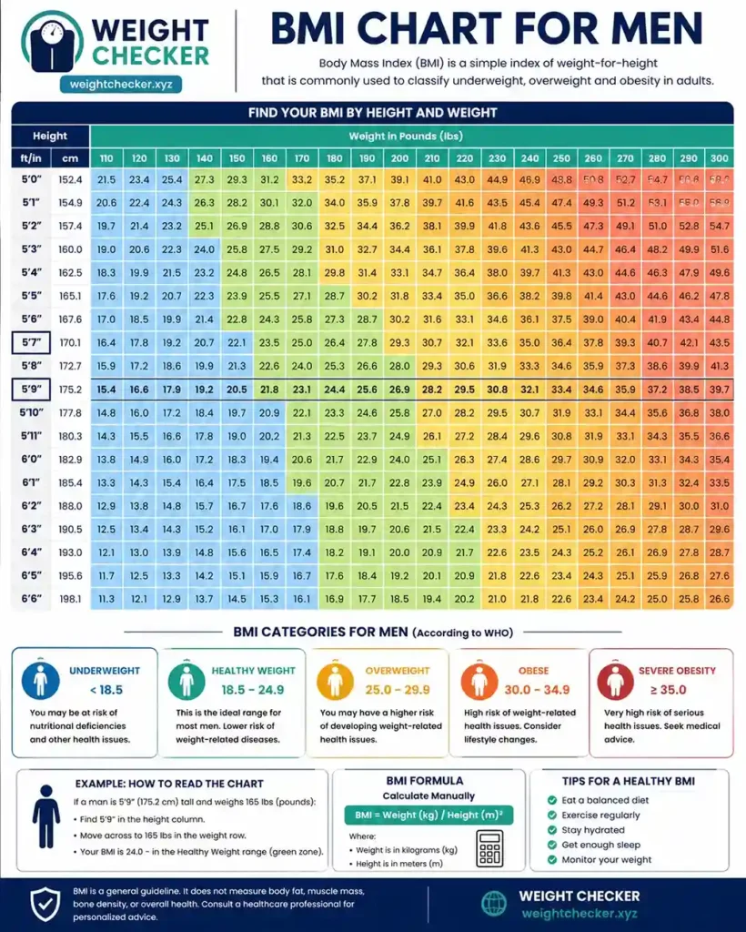 BMI for Men