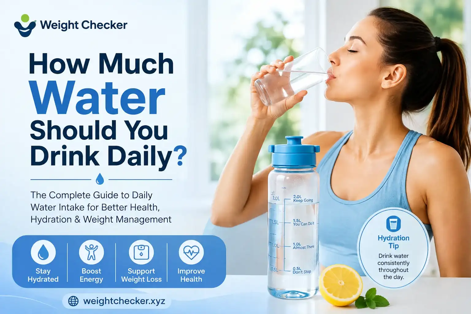 How Much Water Should You Drink Daily?